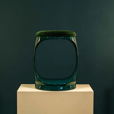 Stools - I Signet Ring I Forest Green Stool - SOFTICATED