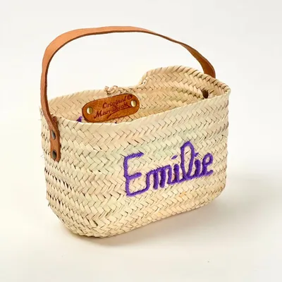 Shopping baskets - Rectangular Basket Series - Elegance & Personalization - ORIGINAL MARRAKECH