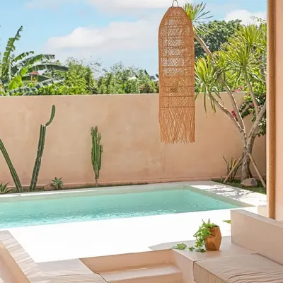 Hanging lights - The Squid Pendant - Natural - L - BAZAR BIZAR LIVING