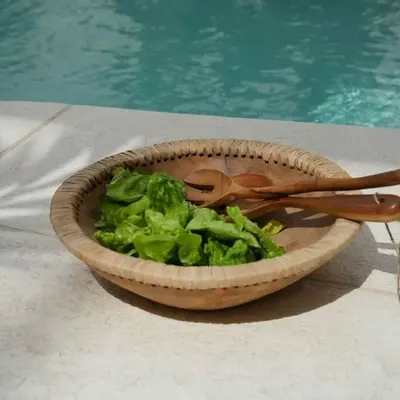 Platter and bowls - The Like Me Bowl - Natural - L - BAZAR BIZAR LIVING