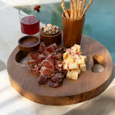 Trays - The Teak Root Tray - Natural - M - BAZAR BIZAR LIVING