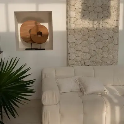 Cushions - The Oh My Gee Cushion Cover - Cream - 40x40 - BAZAR BIZAR LIVING