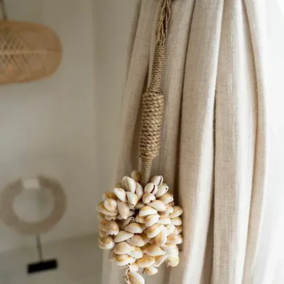 Decorative objects - The Pink Shell Tassel - BAZAR BIZAR LIVING