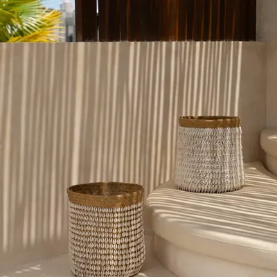 Caskets and boxes - The Pandan Basket #1 - BAZAR BIZAR LIVING