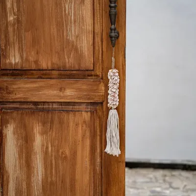 Objets de décoration - Le Pompon En Coquillage & Coton - Rose - BAZAR BIZAR LIVING