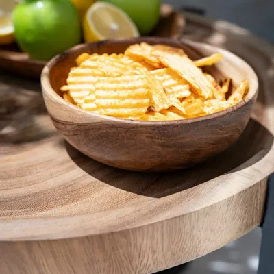 Bowls - The Teak Root Snack Bowl - S - BAZAR BIZAR LIVING