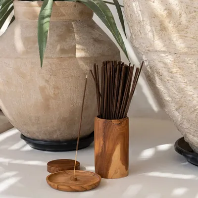 Kitchen utensils - The Teak Root Pot - L - BAZAR BIZAR LIVING