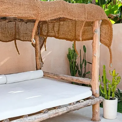 Objets de décoration - Le Coco Shade Rectangulaire - Naturel - 400x300 - BAZAR BIZAR LIVING