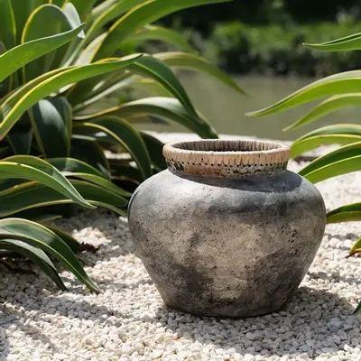 Vases - The Styly Vase - Antique Grey - L - BAZAR BIZAR LIVING