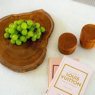 Ustensiles de cuisine - La planche à découper Teak Root - BAZAR BIZAR LIVING