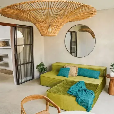 Other tables - The Timber Conic Side Table - Natural - 50 - BAZAR BIZAR LIVING