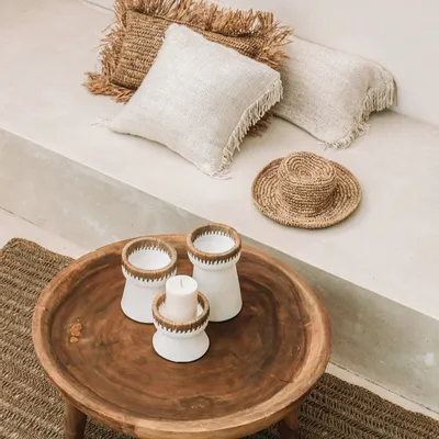 Coffee tables - The Munggur Coffee table - Natural - BAZAR BIZAR LIVING