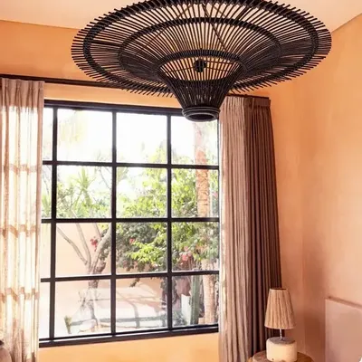 Hanging lights - The Sky Lampshade - Black - XXL - BAZAR BIZAR LIVING