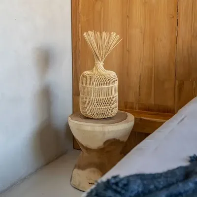 Lampadaires - L'Abat-jour Dumpling - Naturel - S - BAZAR BIZAR LIVING