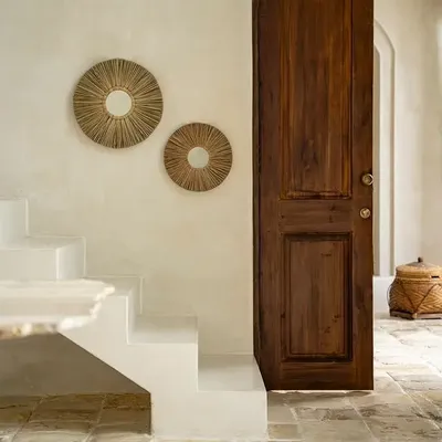 Miroirs - Le Miroir Alang Alang - Naturel - L - BAZAR BIZAR LIVING