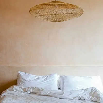 Hanging lights - The Macaron Pendant - Natural - L - BAZAR BIZAR LIVING