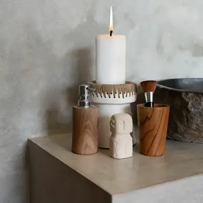 Sculptures, statuettes and miniatures - The Sumba Stone Man - Natural - S - BAZAR BIZAR LIVING