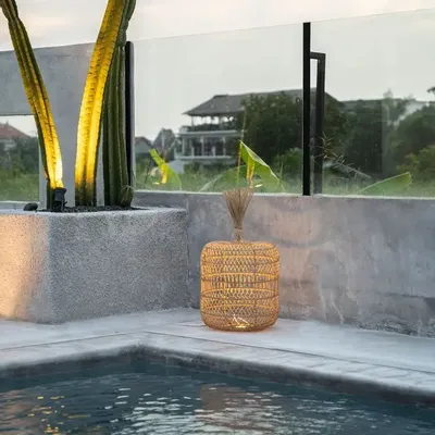 Lampadaires - L'Abat-jour Dumpling - Naturel - L - BAZAR BIZAR LIVING