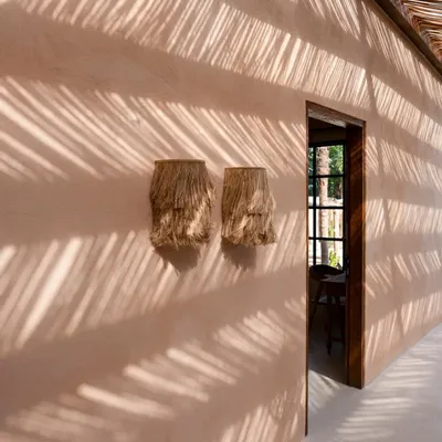 Appliques - L'Applique Murale Abaca - Naturel - BAZAR BIZAR LIVING