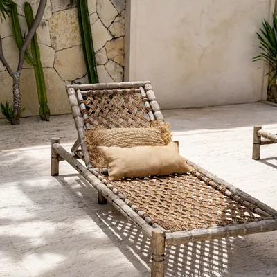 Coussins - La housse de coussin en jute, naturelle, 30 x 60 - BAZAR BIZAR LIVING