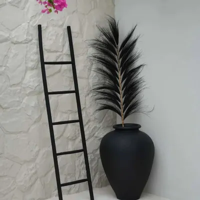 Wardrobe - The Tulum Ladder - Black - 165 - BAZAR BIZAR LIVING