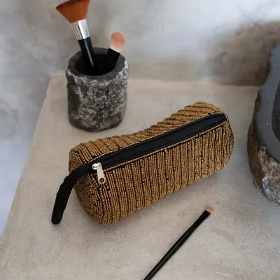 Pochettes - La Trousse à Crayons - Or - BAZAR BIZAR LIVING