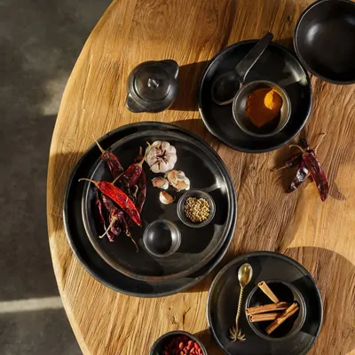 Plats et saladiers - La Plaque Profone Brûlé - Noir M - BAZAR BIZAR LIVING