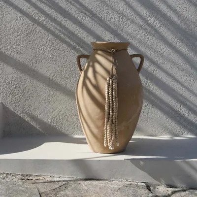 Decorative objects - The Wooden Beads Tassel - Natural - BAZAR BIZAR LIVING