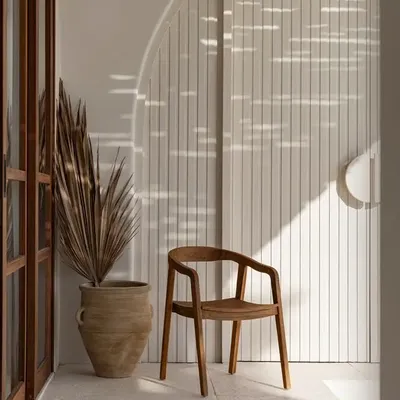 Chaises - La Chaise de Salle à Manger Nihi Oka - Extérieure - BAZAR BIZAR LIVING