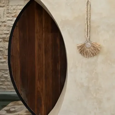 Objets de décoration - Le Pompon Tassel Raffia Tajoe - Naturel - BAZAR BIZAR LIVING