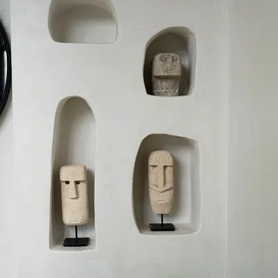 Sculptures, statuettes and miniatures - The Sumba Stone #20 on Stand - BAZAR BIZAR LIVING