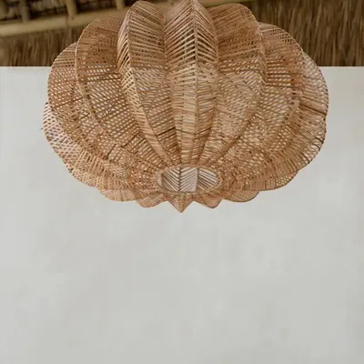 Hanging lights - The Cerise Pendant - Natural - BAZAR BIZAR LIVING