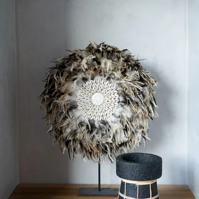 Bougeoirs et photophores  - Le Bougeoir Serene - Noir Naturel - M - BAZAR BIZAR LIVING