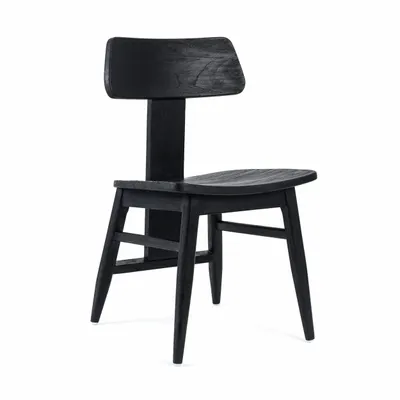 Chairs - The LovYa Dining Chair - Black - BAZAR BIZAR LIVING