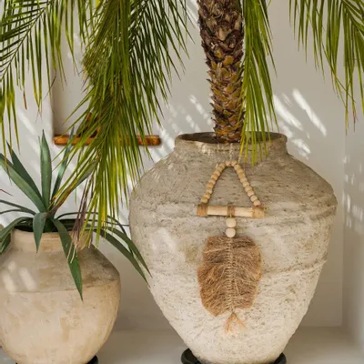 Decorative objects - The Raffia Triangle - BAZAR BIZAR LIVING