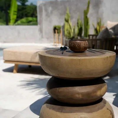 Stools - The Corfu Stool - BAZAR BIZAR LIVING