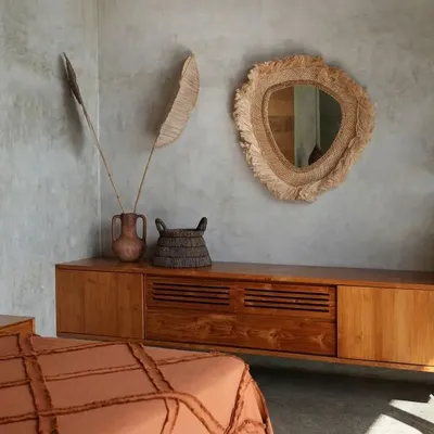 Miroirs - Le Miroir La Contessa - Naturel - L - BAZAR BIZAR LIVING