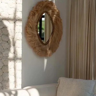 Mirrors - The La Duchessa Mirror - Natural - L - BAZAR BIZAR LIVING