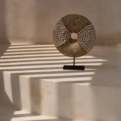 Objets de décoration - Le Panier Doh Nuts sur Stand - Naturel Blanc - BAZAR BIZAR LIVING