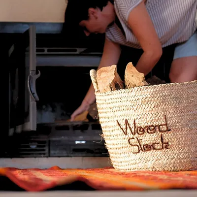 Barbecues - 🔥 Fireplace Basket - Indestructible & Stylish - ORIGINAL MARRAKECH