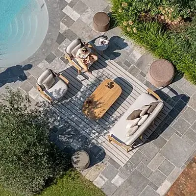 Lawn tables - Boho Coffee table - JATI KEBON