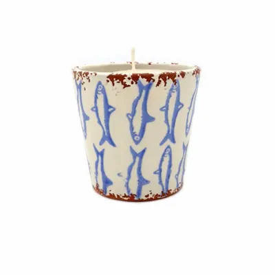 Bougies - Bougie parfumée poisson en céramique taille M - WAX DESIGN - BARCELONA