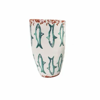 Bougies - Bougie parfumée poisson en céramique taille XL - WAX DESIGN - BARCELONA