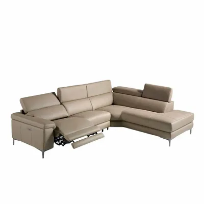 Sofas - Cowhide corner sofa relax mechanisms - ANGEL CERDÁ