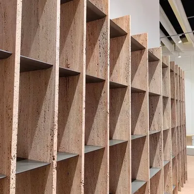 Bookshelves - Marble Bookshelf 604SF - A2STONE