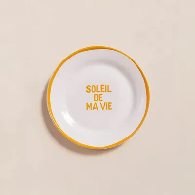 Everyday plates - Assiette Soleil de ma vie - ÉMOI ÉMOI
