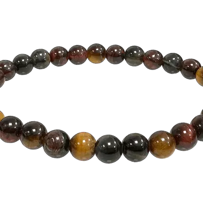 Bracelets - Bracelet Oeil de Tigre Multicolore A perles 6mm - ARABESK