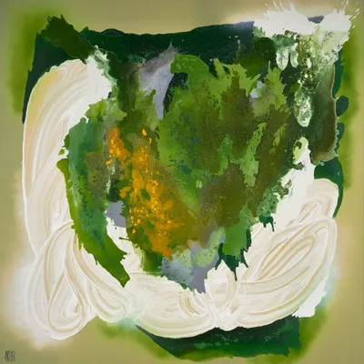 Panneaux séparateurs - 'Ronnie' - Œuvre Originale - 150x150 cm. - PERSPECTIVA 10