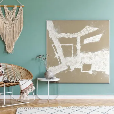 Services - 'Encamp' - Œuvre originale - 150x150cm - PERSPECTIVA 10