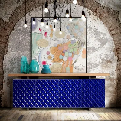 Services - 'Nagoya' - Œuvre Originale - 150x150 cm - PERSPECTIVA 10